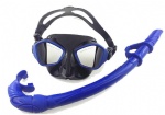 silicone scuba wet snorkel mask set